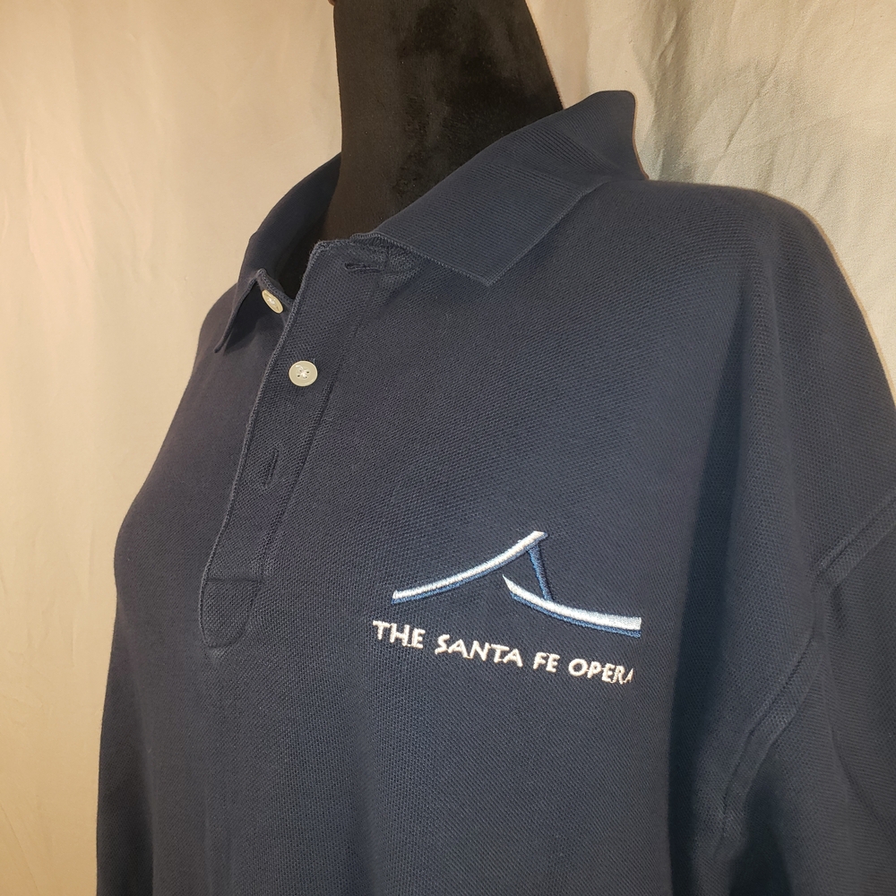 The Santa Fe Opera Navy Blue Men's Polo Shirt - 2XL